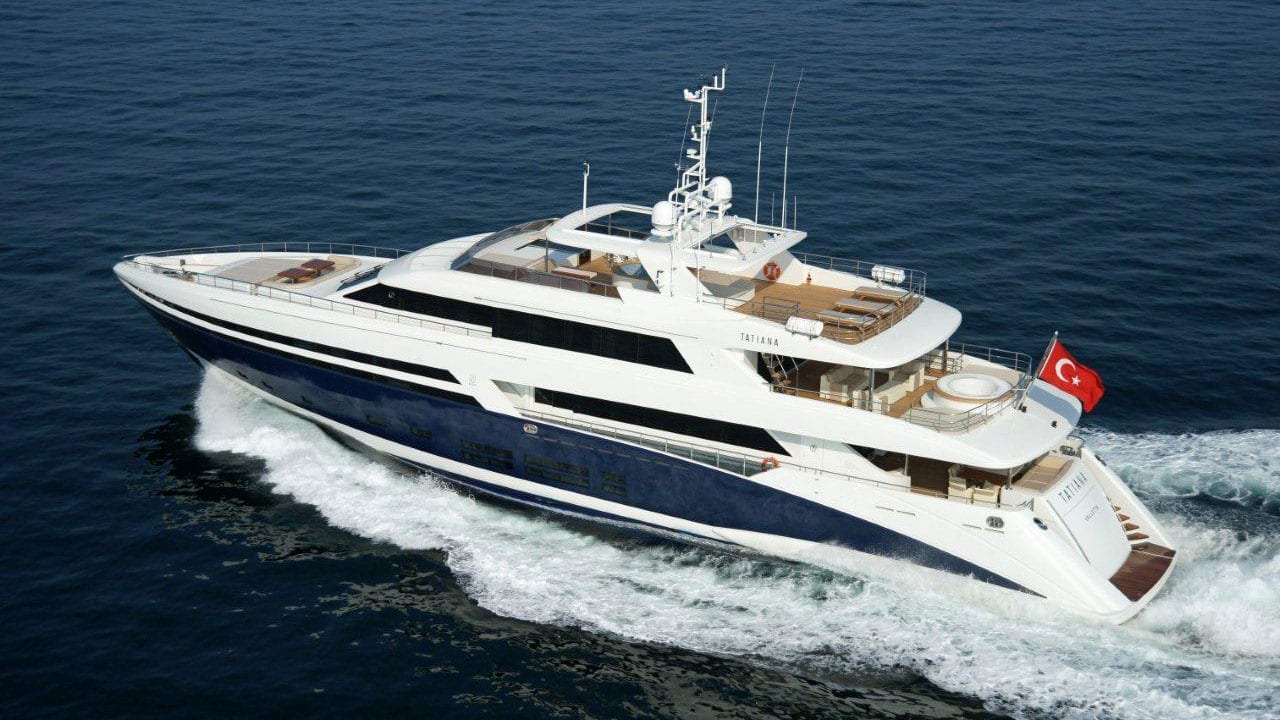 tatiana yacht for charter