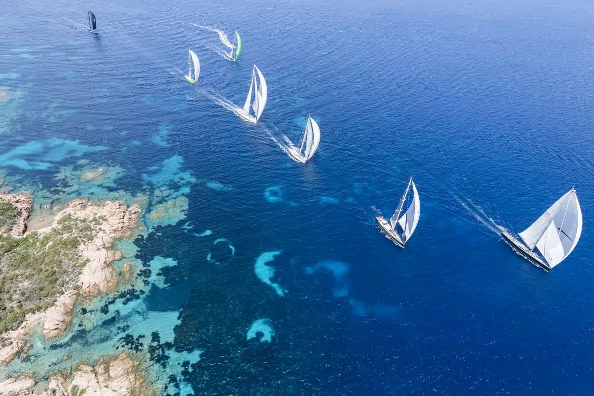 The Porto Cervo regattas