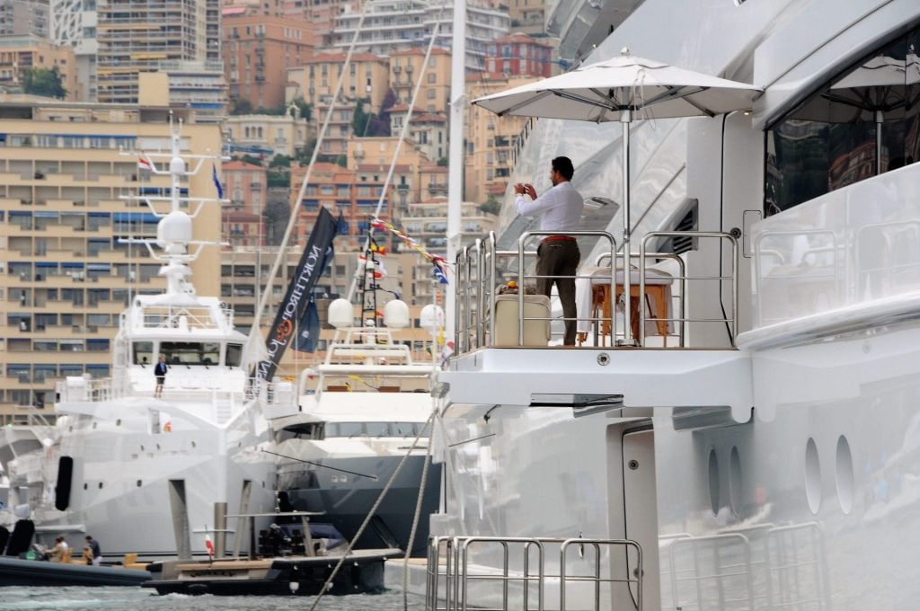 Ssy At The Monaco Yacht Show