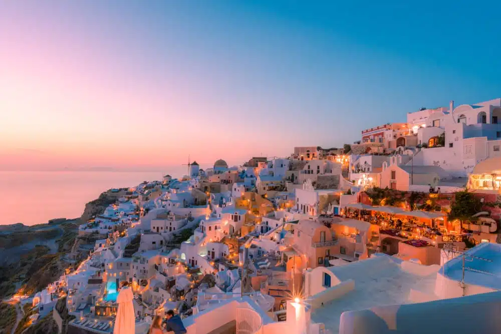 Ssy Santorini Yacht Charter Sunset Silver Star Yachting