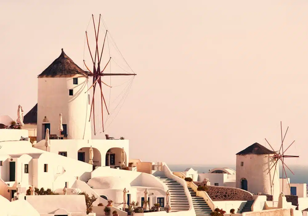 Ssy Santorini Yacht Charter Windmills Silver Star Yachting
