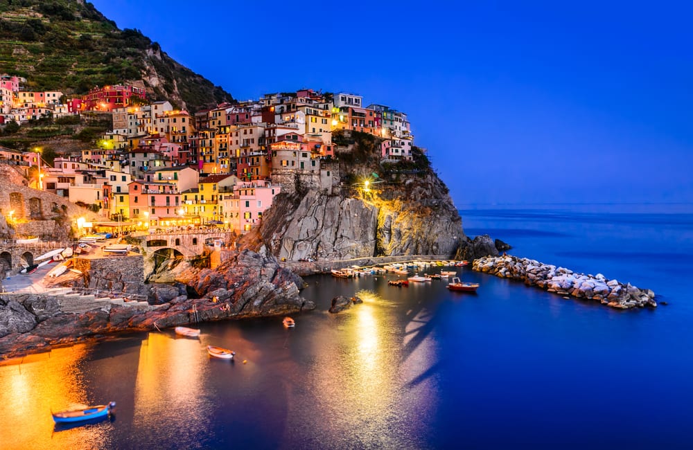 The Warm Glow Of Cinque Terre Invites You In On Your Ligurian Boat Charter.