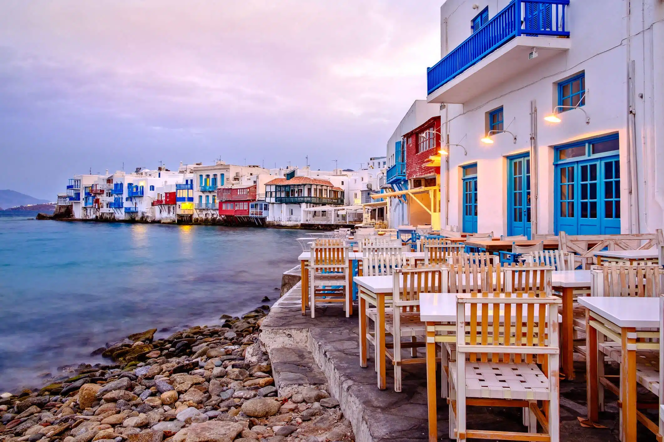 Santorini and Mykonos for an exclusive weekend on a charter