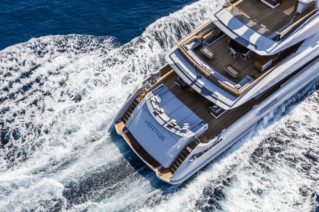 Stunning Decks On This Luxury Superyacht