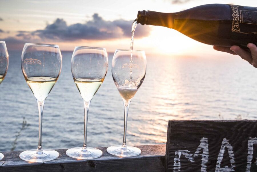 Wine And Sunset At Capofaro - Aeolian Island Luxury Dining